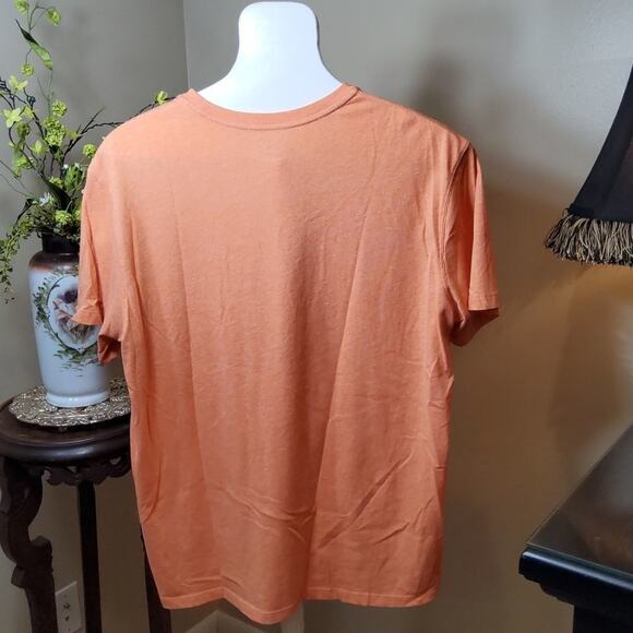 Roundtree & Yorke Men's Size L Orange Heather - Picture 5 of 7